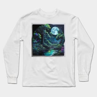 Lunar Neon Jungle (623) Long Sleeve T-Shirt